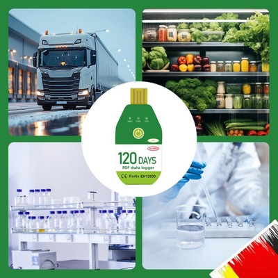 120 Days Mini USB Temperature Data Logger Disposable Temperature Recorder