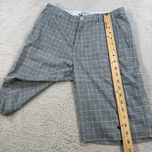 Nike Golfshorts Herren groß grau Dri-Fit Performance Stretch Karo Tasche aktiv - Bild 9 von 11