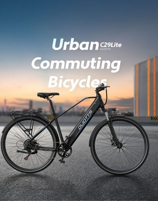 Neu E-Bike Duotts C29 Lite 250W 36V 7 Gang Urban Commuting Fahrrad Range 65KM