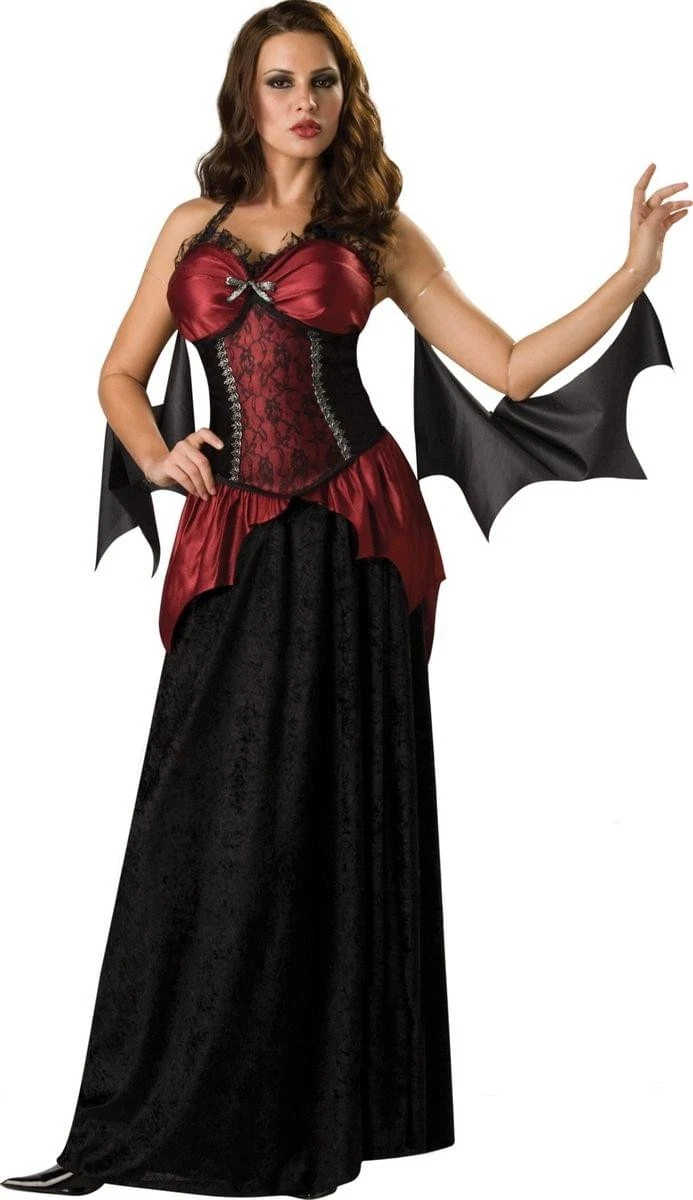elegant vampire dress US$ 29.99 - Alt Vampire Elegant Body Shape Mermaid Halloween Gothic Dress