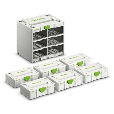 Festool 577816 Systainer³ Rack SYS3-RK/6 M 337-Set