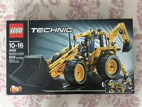 LEGO Technic: Backhoe Loader (8069) Pre-owned, 100% Complete, Excellent Cond.