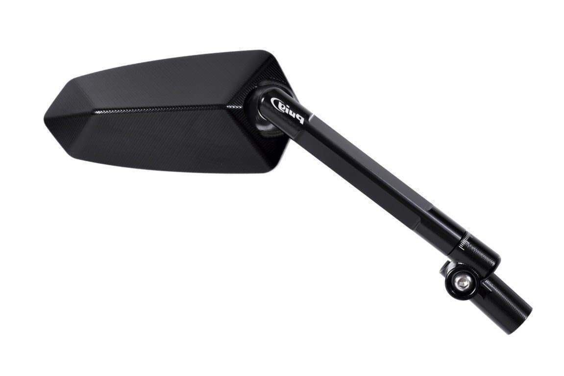 Puig Black/Black F1.1 Mirror Right ONLY - M10 Fitment Universal