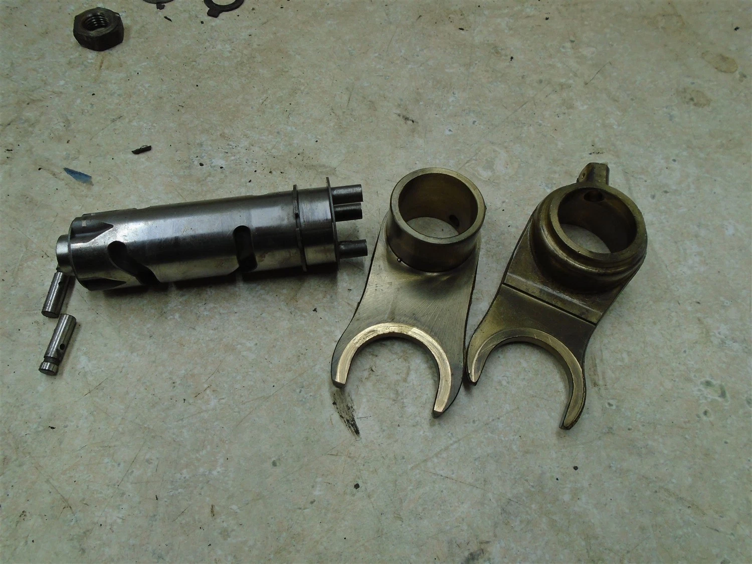 Harley Aermacchi 125 RAPIDO Motor Schaltgabeln Trommel 1972 RB-106 GP