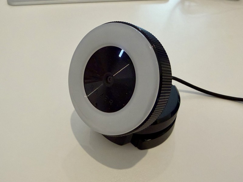 Razer Kiyo Streaming USB HD Camera Webcam with Ring Light, 720p 60 FPS - VGC
