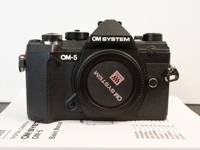 OM System OM-5 Mark I (Body Only - Black) Minimal Shutter Count
