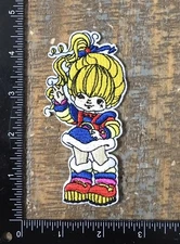 RAINBOW BRITE Cartoon Character 1980s Retro Vintage Style Iron-On Patch