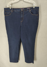 Gloria Vanderbilt Amanda Jeans Womens 18W High Rise Stretch Denim Classic Pants