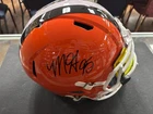 MYLES GARRETT SIGNED CLEVELAND BROWN HELMET REPLICA W/ VISOR BECKETT COA