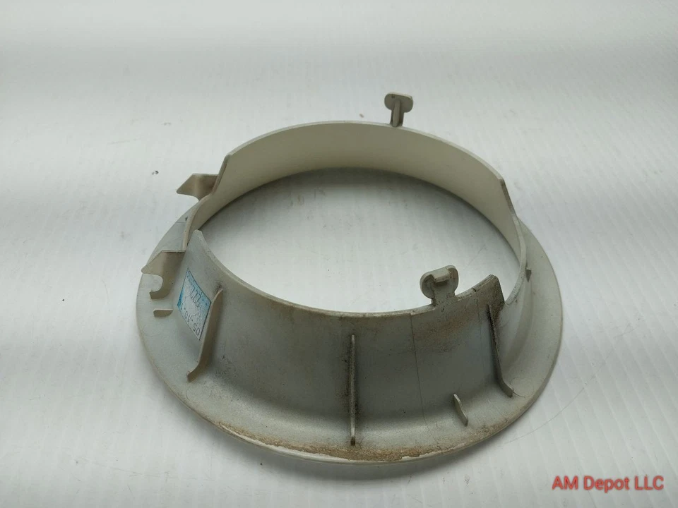 2017 Mini Cooper S F56 Fuel Filler Door Trim Cover Ring Pepper White 16117417843 - Image 3 of 3