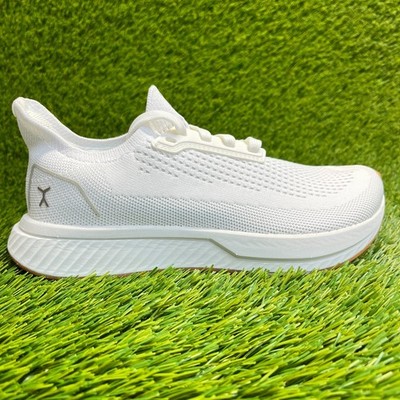 Flux Adapt Runner White Gum Womens Size 6.5 Running Athletic Walking Knit Shoes