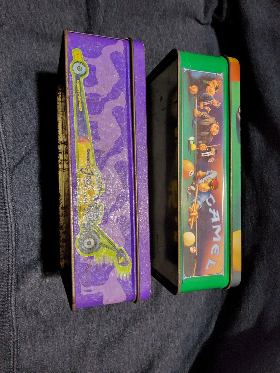 LOT OF JOE CAMEL COLLECTIBLES, 4 TINS AND A KOOZIE | eBay