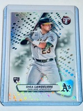 2023 Topps Pristine Refractor SP Shea Langeliers Oakland Athletics RC