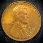 1936-D Lincoln Wheat Cent Brilliant Uncirculated RED GEM🔥Dripping With Luster🔥