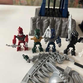 2006 vintage LEGO Bionicle 8893 Lava Chamber Gate INCOMPLETE Parts SOLD As Is