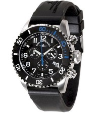 Zeno-Watch Orologio Uomo Diver Ceramic Chrono Blue 6492-5030Q-a1-4