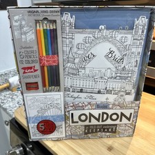 Brand New, Unopened London Coloring Keepsake Set