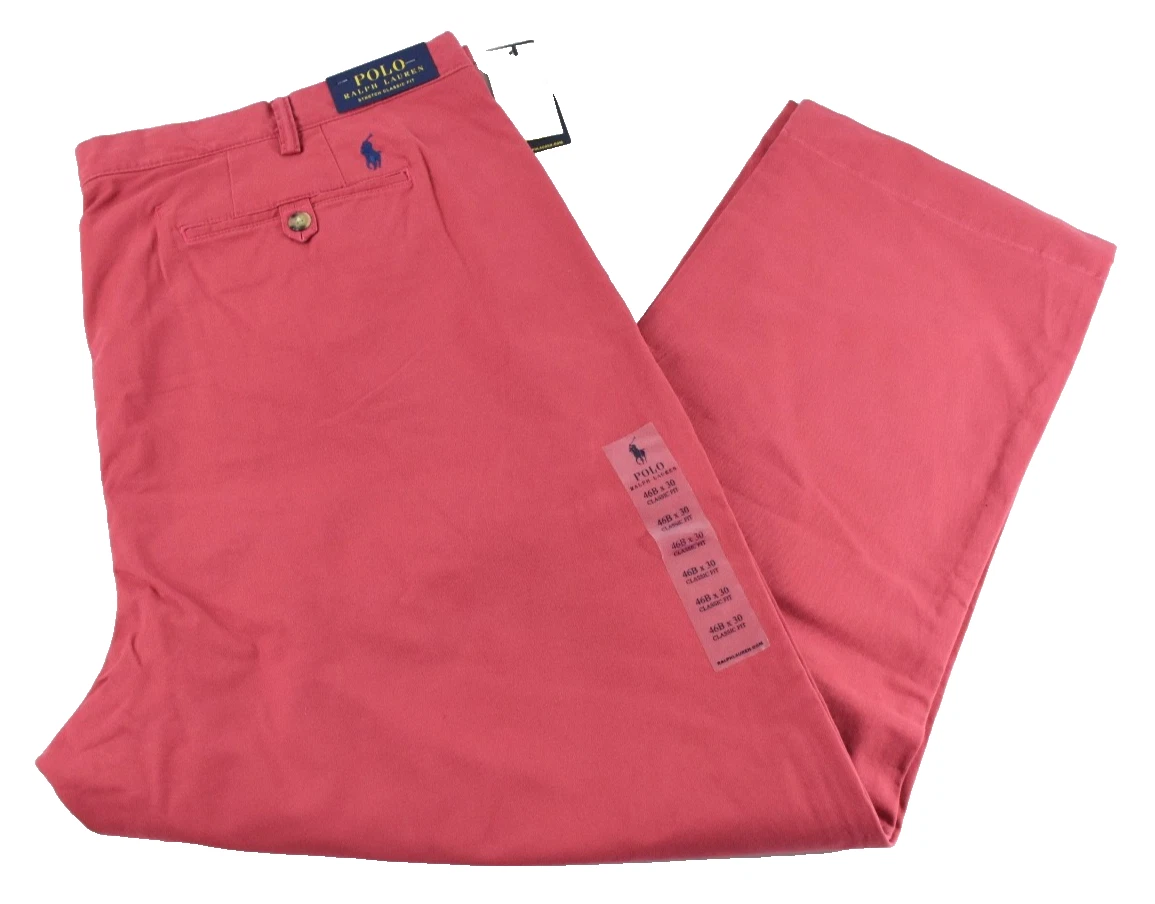 Polo Ralph Lauren Red Pants for Men for sale | eBay
