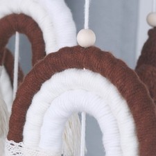 Wall Hanging Hand Decors, Handmade Ornaments Woven Wall Art for Bedroom Nursery