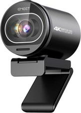 EMEET S600 4K Webcam for Streaming - Sony 1/2.55'' Sensor, PDAF Autofocus, 1080P