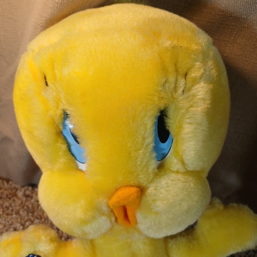 Vintage '97 Talking Tweety Bird Plush Applause 16" Warner Bros - Picture 3 of 12