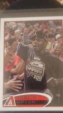 2012 Topps - Image Variation Justin Upton #450 Division Champ Goggles