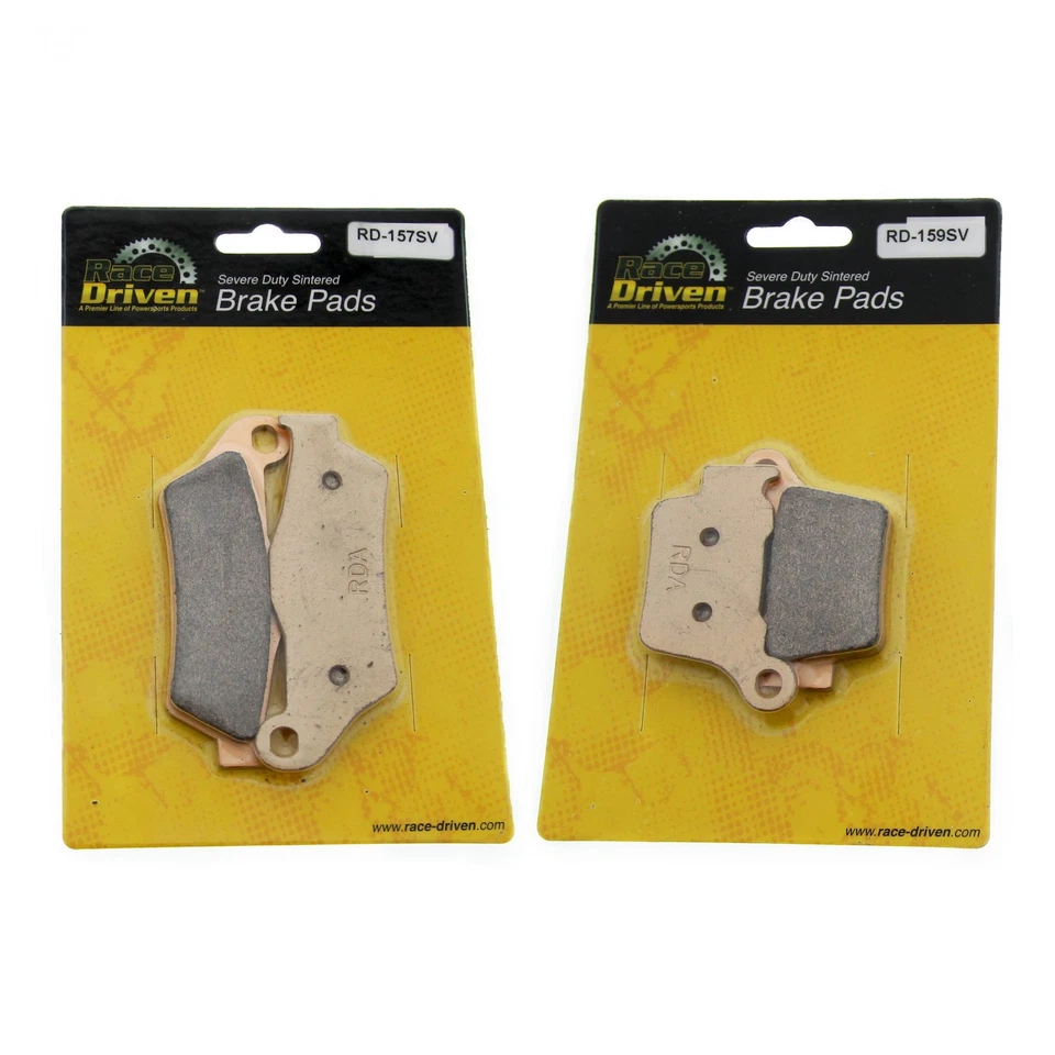 Front and Rear Brake Pads fit KTM 450 SX-F 2003 - 2026 by Race-Driven - Image 2 of 4