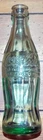 Vintage Green Coca-Cola Hobbleskirt bottle 6.5oz. South Portland ME "L" 1960