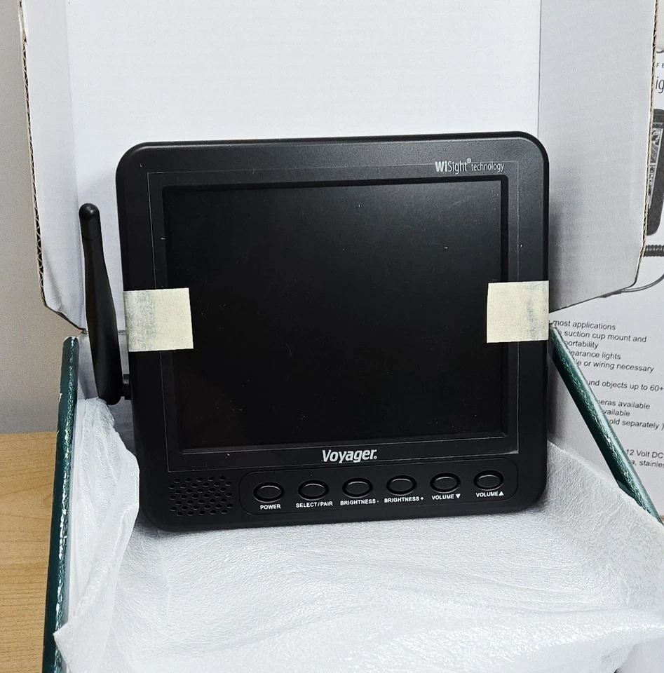 Voyager Digital Wireless LCD Monitor WVOM541AP WiSight Technology NEW /Open Box - Image 3 of 4