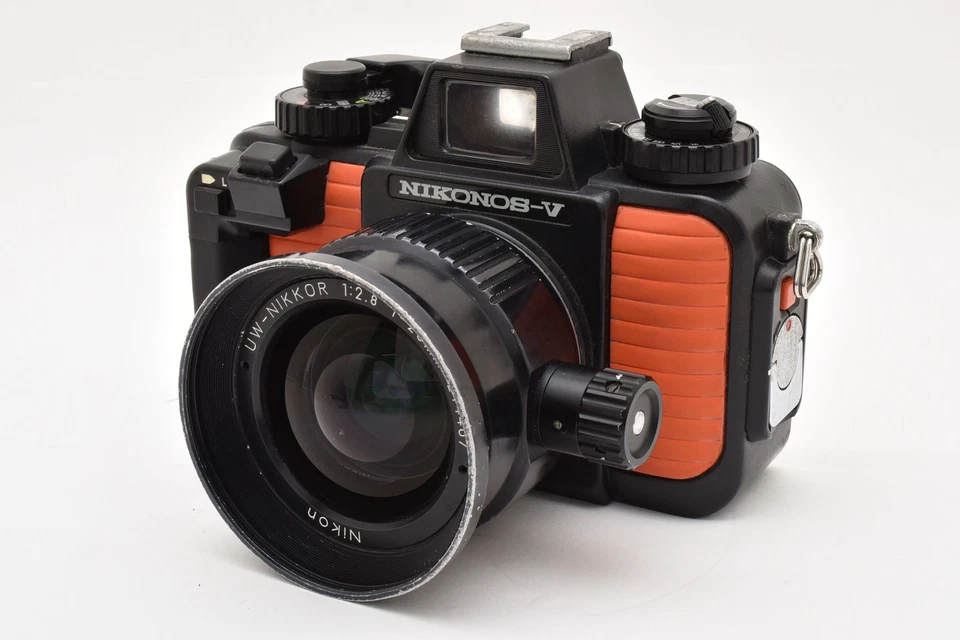 [Casi COMO NUEVA] Lente Nikon Nikonos V naranja cámara fotográfica submarina 20 mm F2,8 de JP Foto 3 de 4