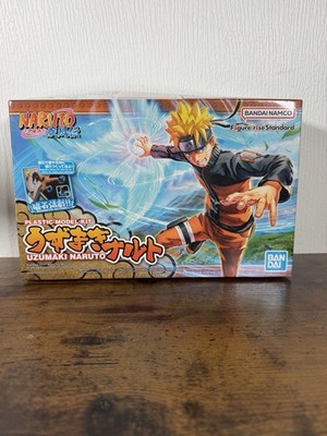Naruto Shippuden Figure Rise Standard Ban Dai Plastic Model Kit Open Box