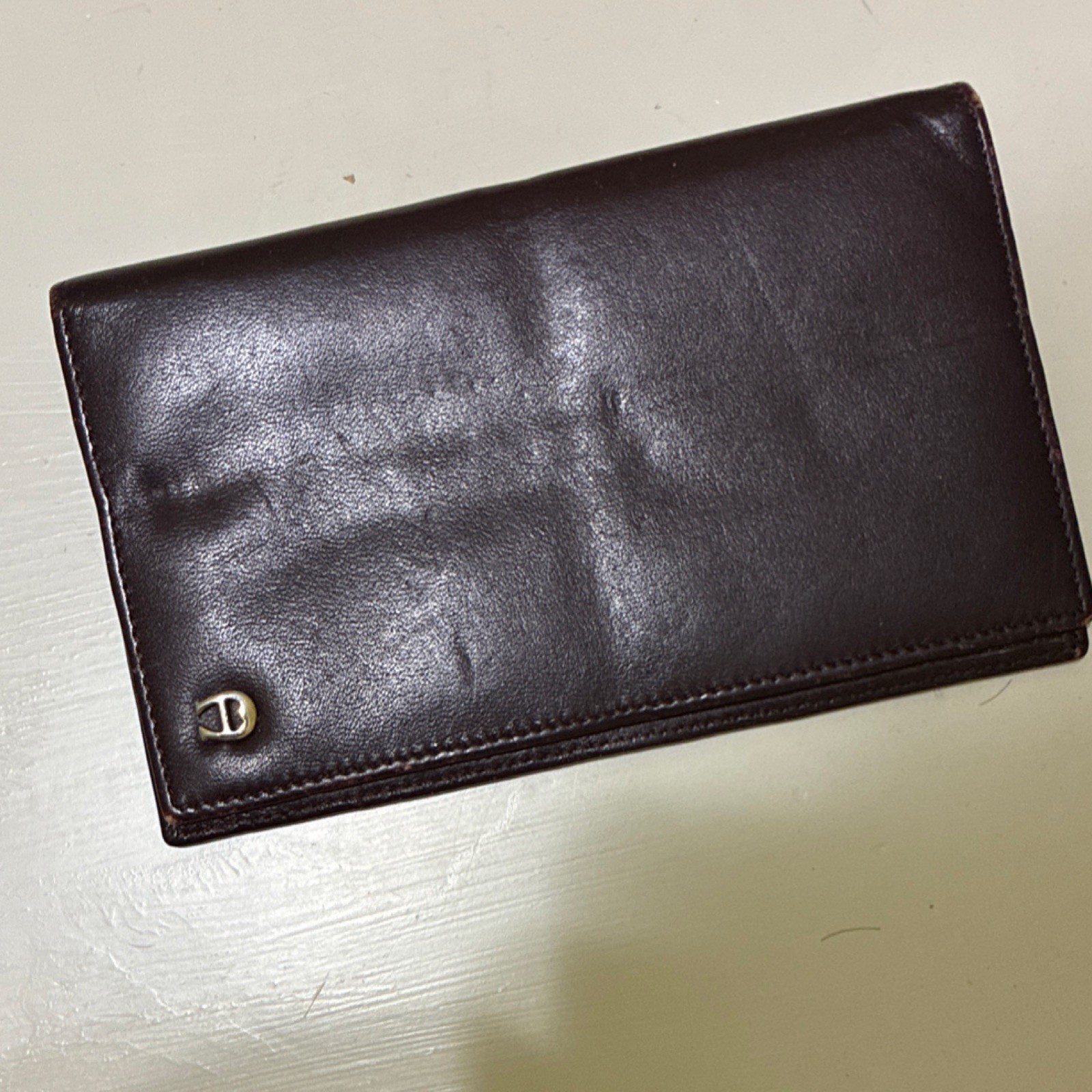 Etienne Aigner Brown Solid Pattern Logo Theme Wom… - image 1