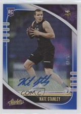 2020 Panini Absolute Rookie Spectrum Blue 42/50 Nate Stanley #182 0l1