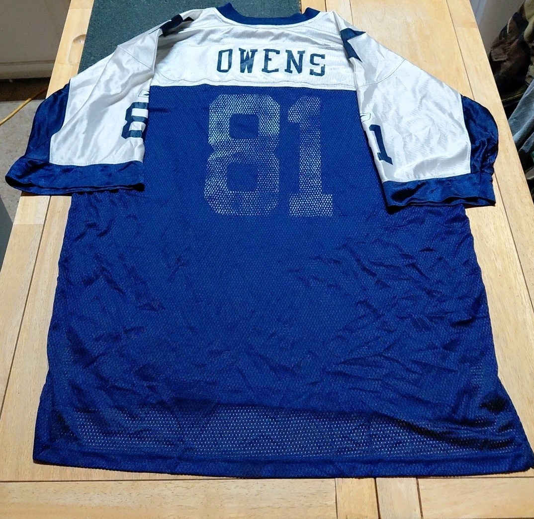 NFL Reebok Gridiron Classic Throwbacks #81 Owens Dallas Cowboys Sz XXL thumbnail 9