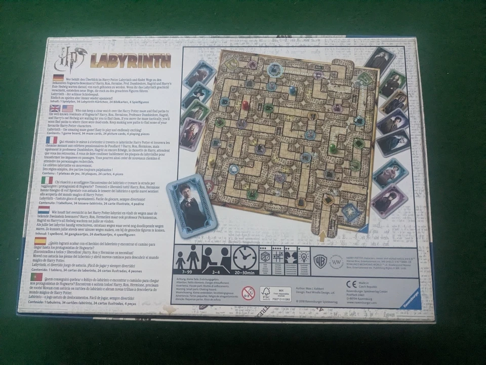Labyrinth Harry Potter Board Game Ravensburger Complete - Image 2 of 4