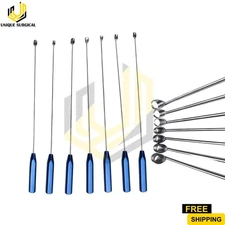 ACL & PCL Tendon Orthopedic Extractor Set 7 Piece - Arthroscopy Surgical Premium