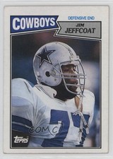 1987 Topps Jim Jeffcoat #268 1m1q