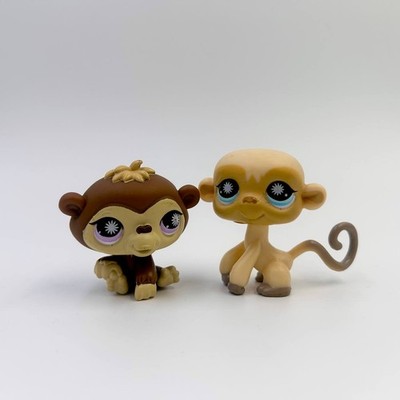 LPS Littlest Pet Shop #834 #835 Monkey Chimpanzee
