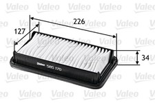 Valeo 585170 Air Filter for Dacia, Fiat, Renault, Suzuki