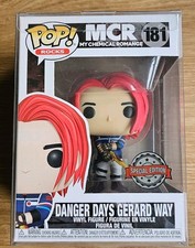 Funko Pop Rocks 181 MCR My Chemical Romance Gerard Way Danger Days Party Poison