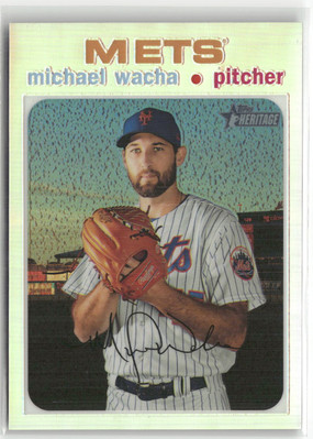 2020 Topps Heritage #THC-536 Michael Wacha Chrome Refractor #/571  0M2
