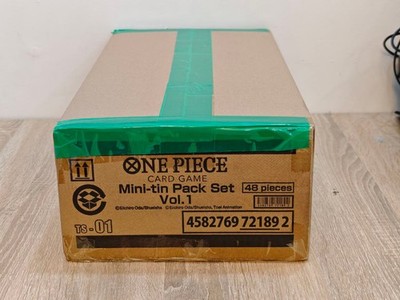 ONE PIECE CARD GAME Mini tin Pack set vol.1 TS-01 Japanese ASIAN