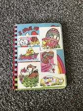 Vtg Sticker Collection Album Puffy My Little Pony, Rainbow Brite, Care Bears Etc