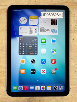 Apple iPad mini (6th Generation) 64GB, Wi-Fi + 5G, 8.3 in - Space Gray ID060526H