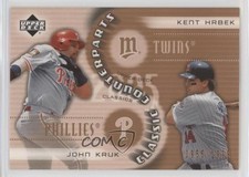 2005 Upper Deck Classics Classic Counterparts 955/1999 Kent Hrbek John Kruk 0i6