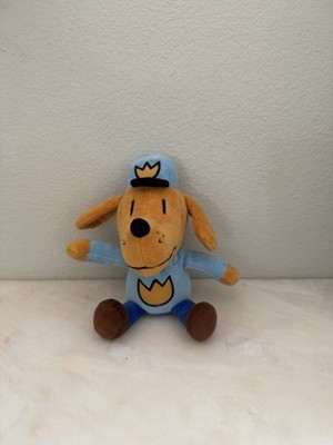 Dog Man Doll Plush Dav Pilkey 9'' Soft Stuffed Bean Bag Toy Book Series Character
