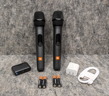 JBL Dual Wireless Microphone Pair JWMSET w/ Wireless Microphone Dongle