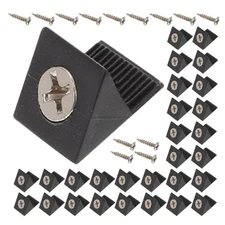 100 Pcs Repair Mending Wedges Drawer Fixing Clip Support Brackets