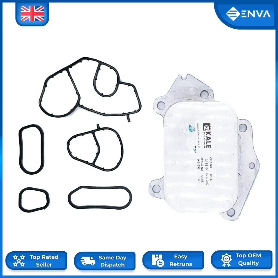 Oil Cooler For Peugeot 206 207 208 2008 301 307 308 3008 407 4008 508 5008 HDi - Image 3 of 4