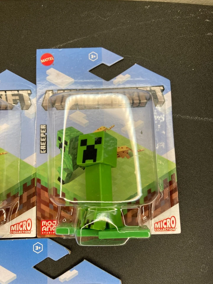 Mojang Minecraft Mattel Micro Colección Figuras Juego Completo De 5 Juguetes Nuevo En Paquete Foto 4 de 4